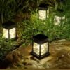 Outdoor Solar Lanterns, Waterproof Hanging Lights Decorative Solar Landscape Light - Image 2